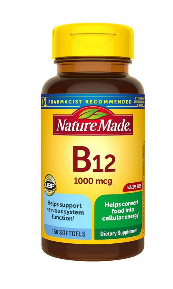 Nature Made Vitamin B12 1000 mcg, Dietary Supplement for Energy
